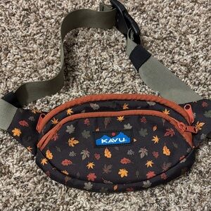 Kavu Autumn Leaf Pattern Waist Bag